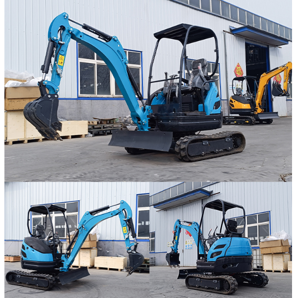 TK-20 Versatile 2 Ton Mini Crawler Excavator with Rubber Tracks