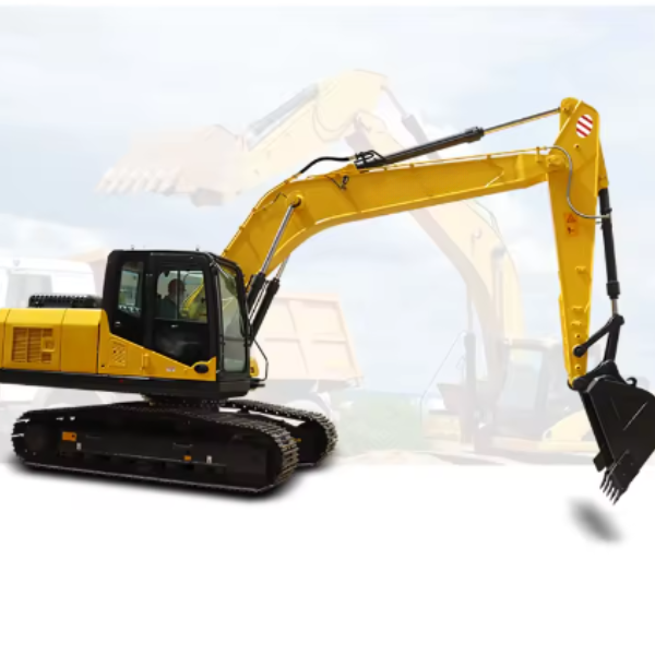 Durable 21.5 Ton Excavator - Large Digger with Long Arm and Cab