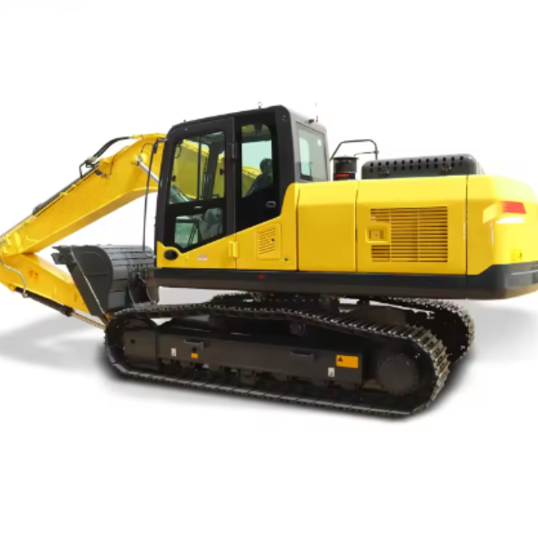 Durable 21.5 Ton Excavator - Large Digger with Long Arm and Cab